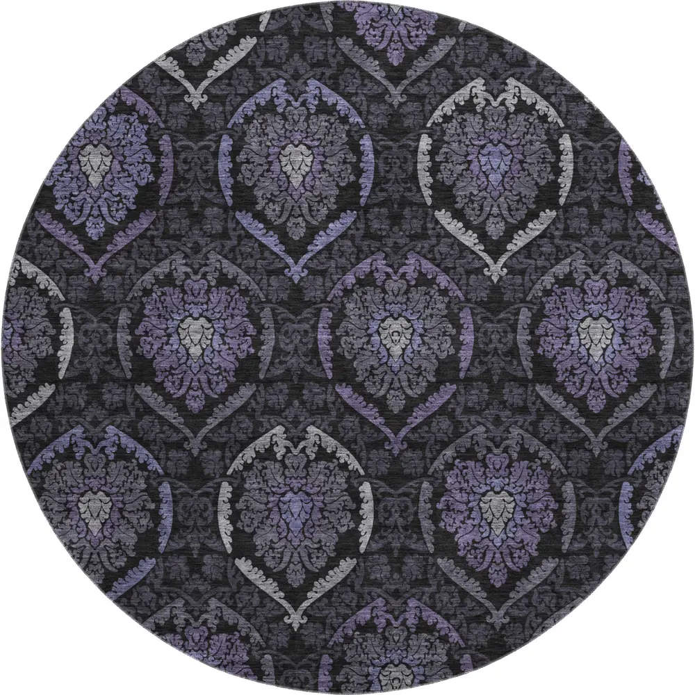 Mayfield AMF809 Purple 8' x 8' Rug