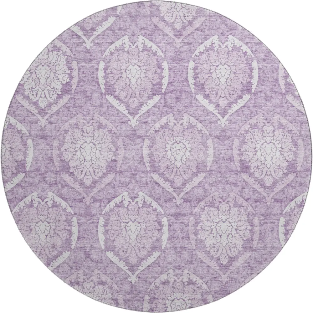 Mayfield AMF810 Plum 8' x 8' Rug