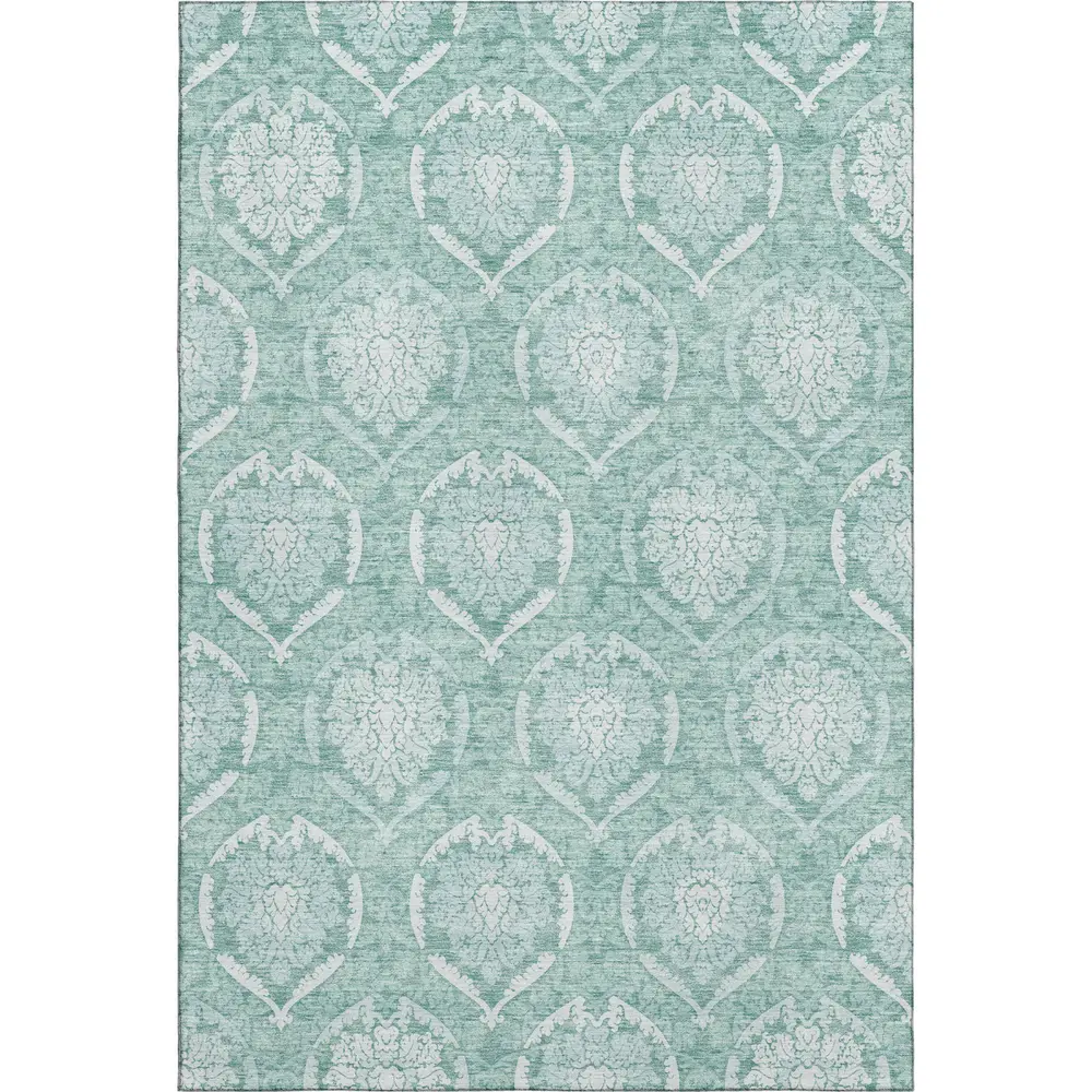 Mayfield AMF810 Turquoise 9' x 12' Rug