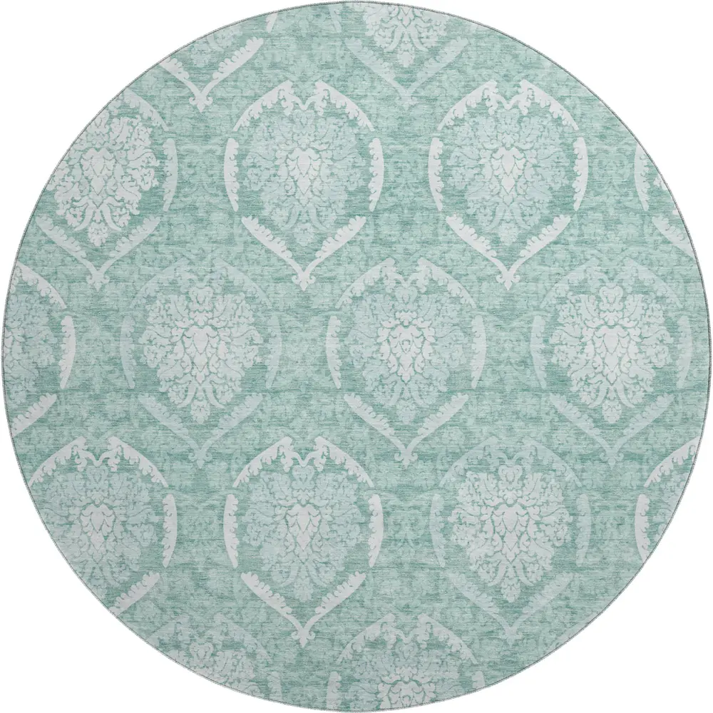 Mayfield AMF810 Turquoise 8' x 8' Rug