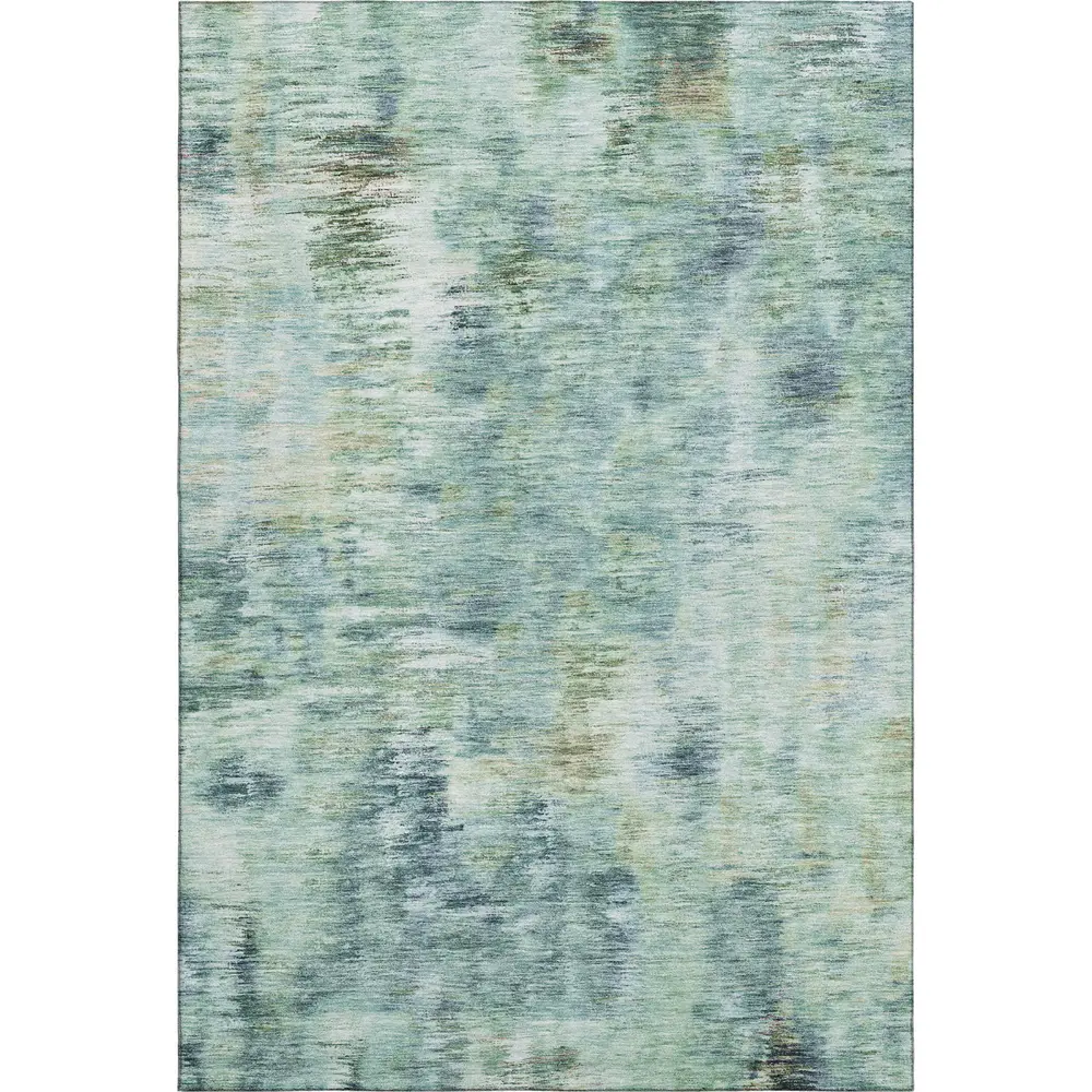 Mayfield AMF813 Teal 9' x 12' Rug
