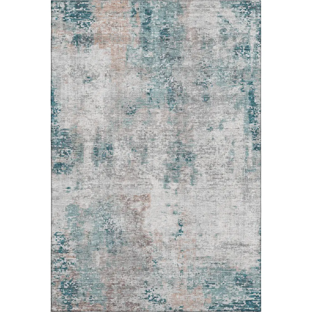 Mayfield AMF814 Teal 8' x 10' Rug