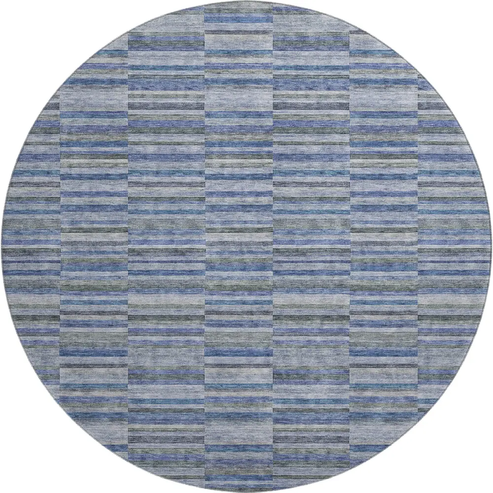 Mayfield AMF816 Navy 8' x 8' Rug