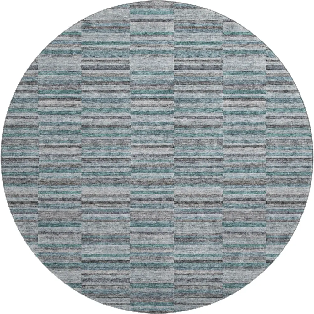 Mayfield AMF816 Teal 8' x 8' Rug