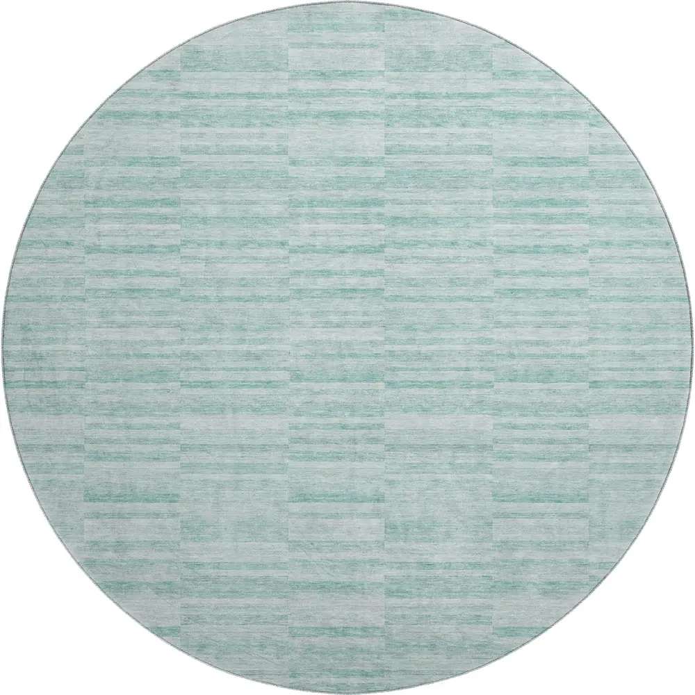 Mayfield AMF817 Turquoise 8' x 8' Rug
