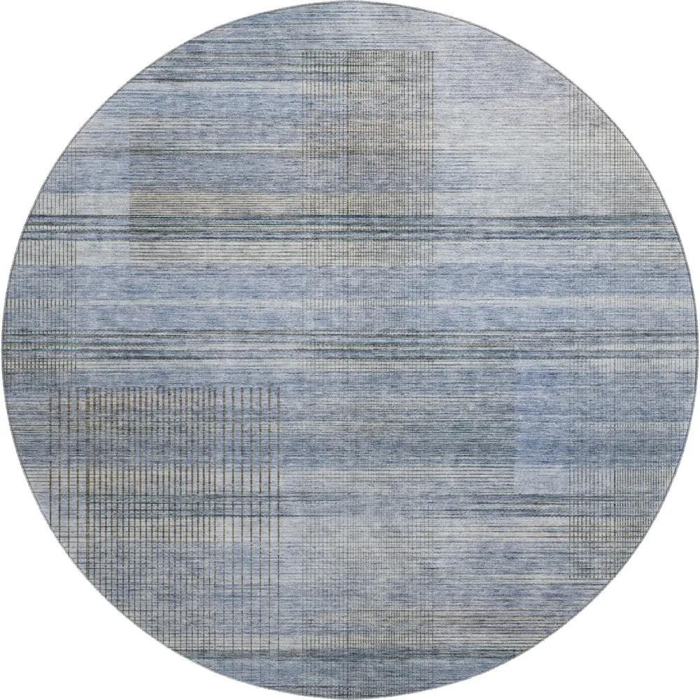 Mayfield AMF819 Blue 8' x 8' Rug