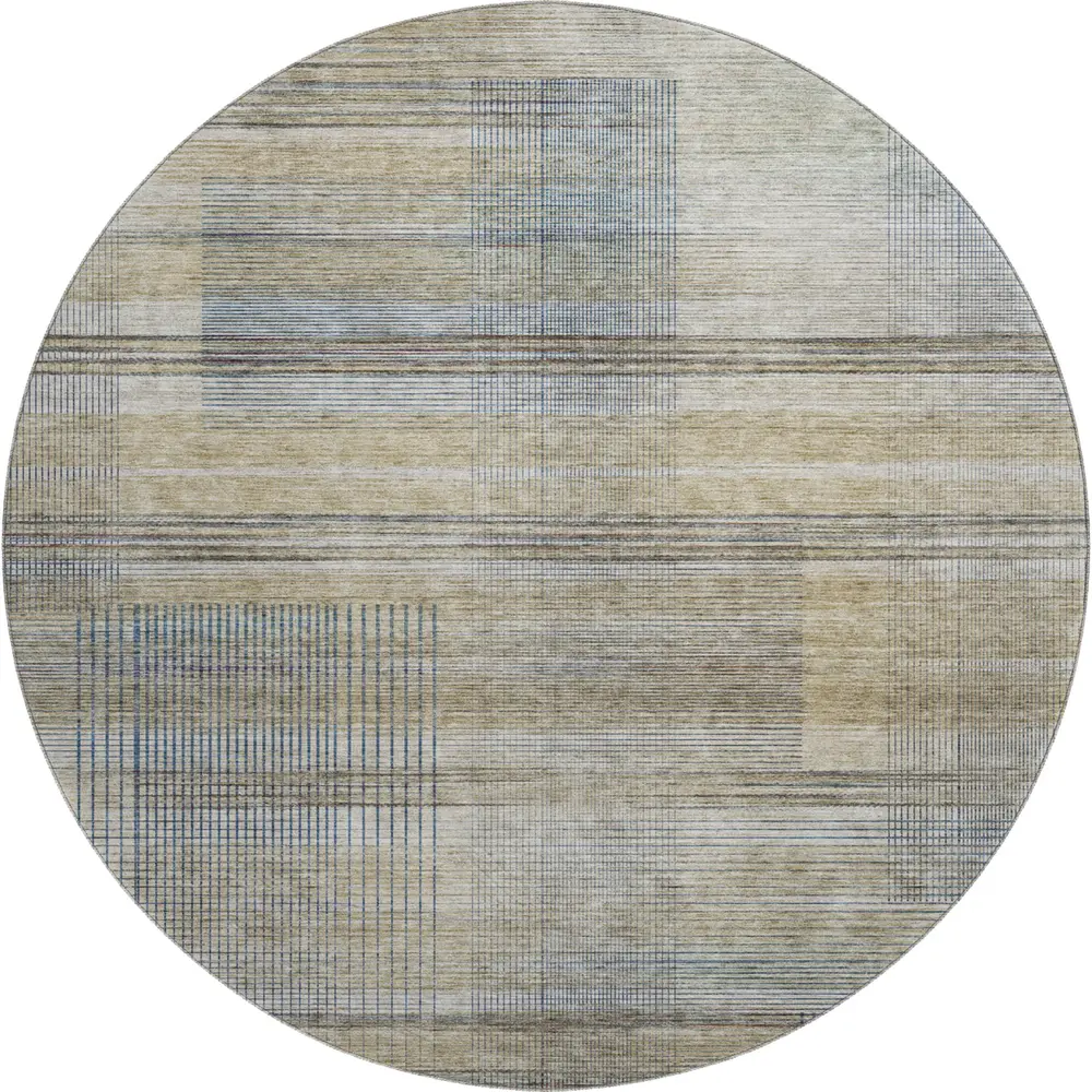 Mayfield AMF819 Khaki 8' x 8' Rug