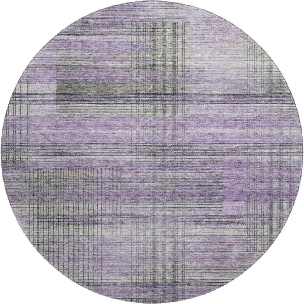 Mayfield AMF819 Purple 8' x 8' Rug