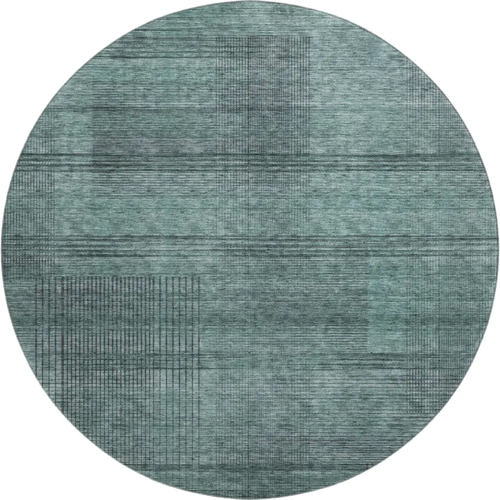 Mayfield AMF820 Teal 8' x 8' Rug