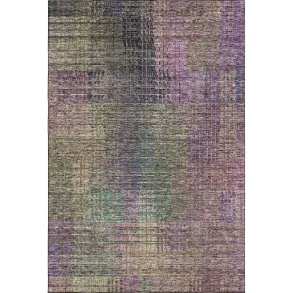 Mayfield AMF828 Plum 3' x 5' Rug