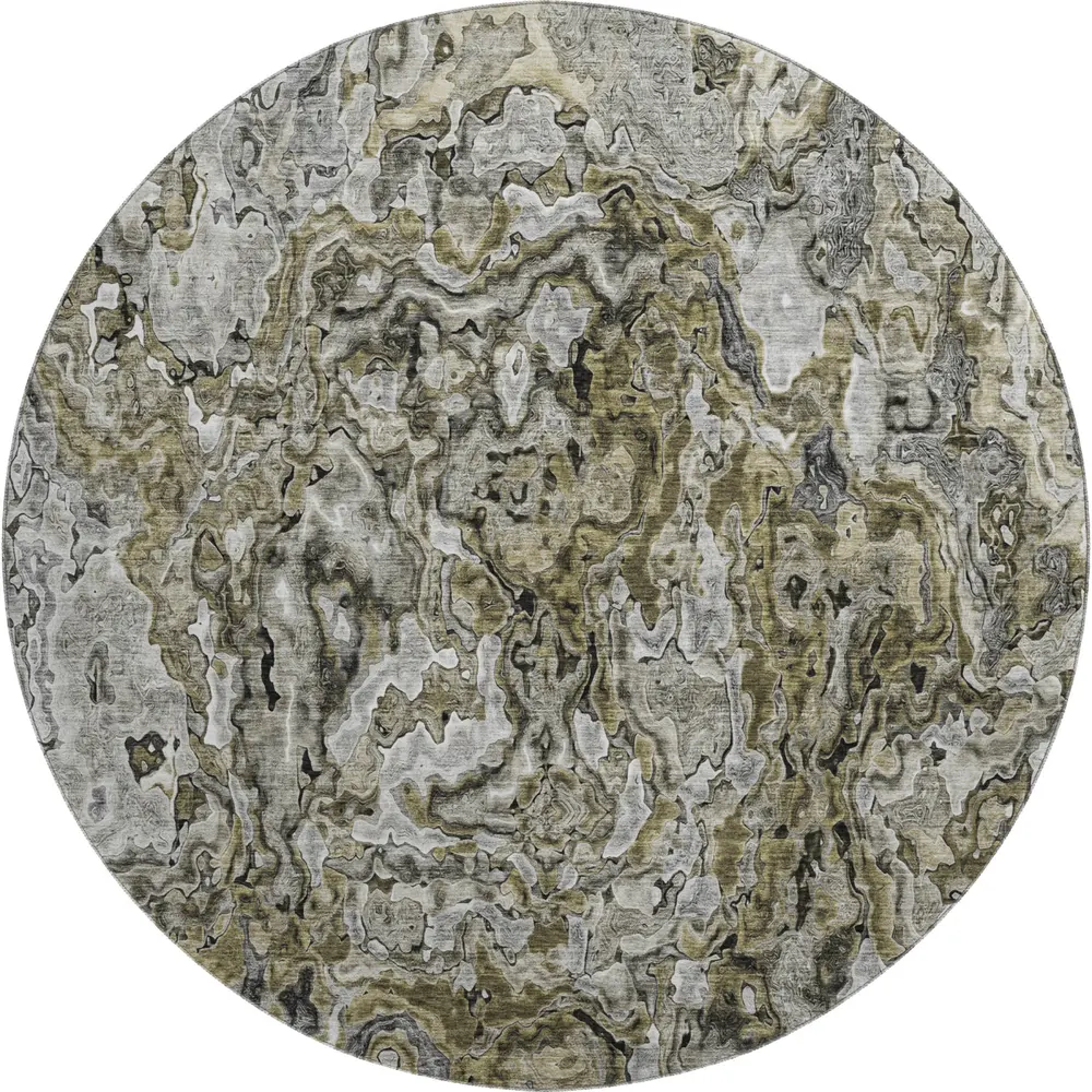 Mayfield AMF829 Brown 8' x 8' Rug