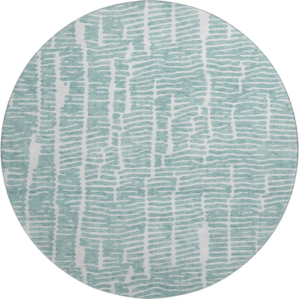 Mayfield AMF830 Teal 8' x 8' Rug