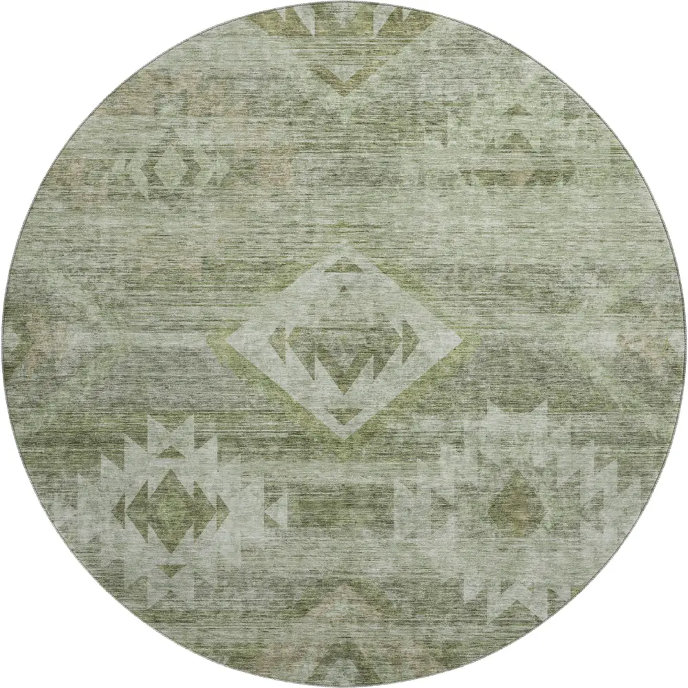 Mayfield AMF837 Olive 8' x 8' Rug