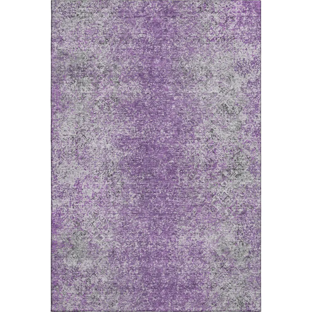 Mayfield AMF840 Plum 3' x 5' Rug