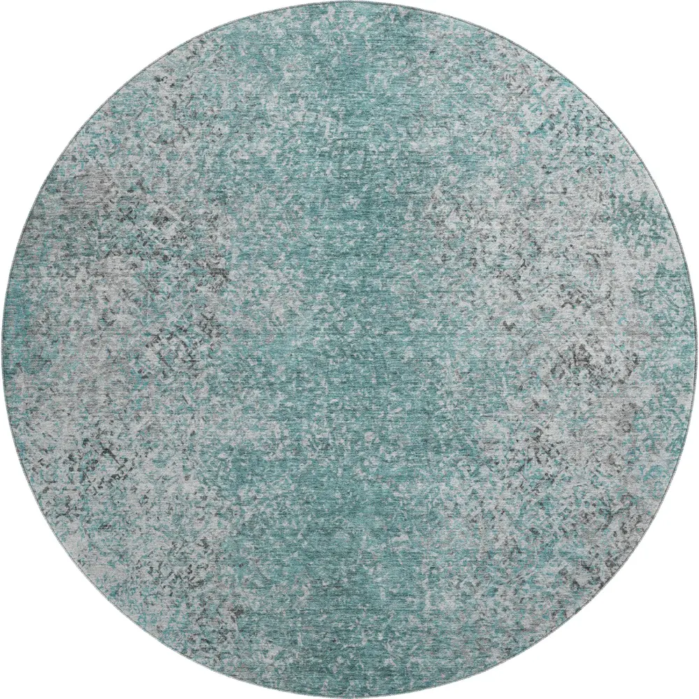 Mayfield AMF840 Teal 8' x 8' Rug