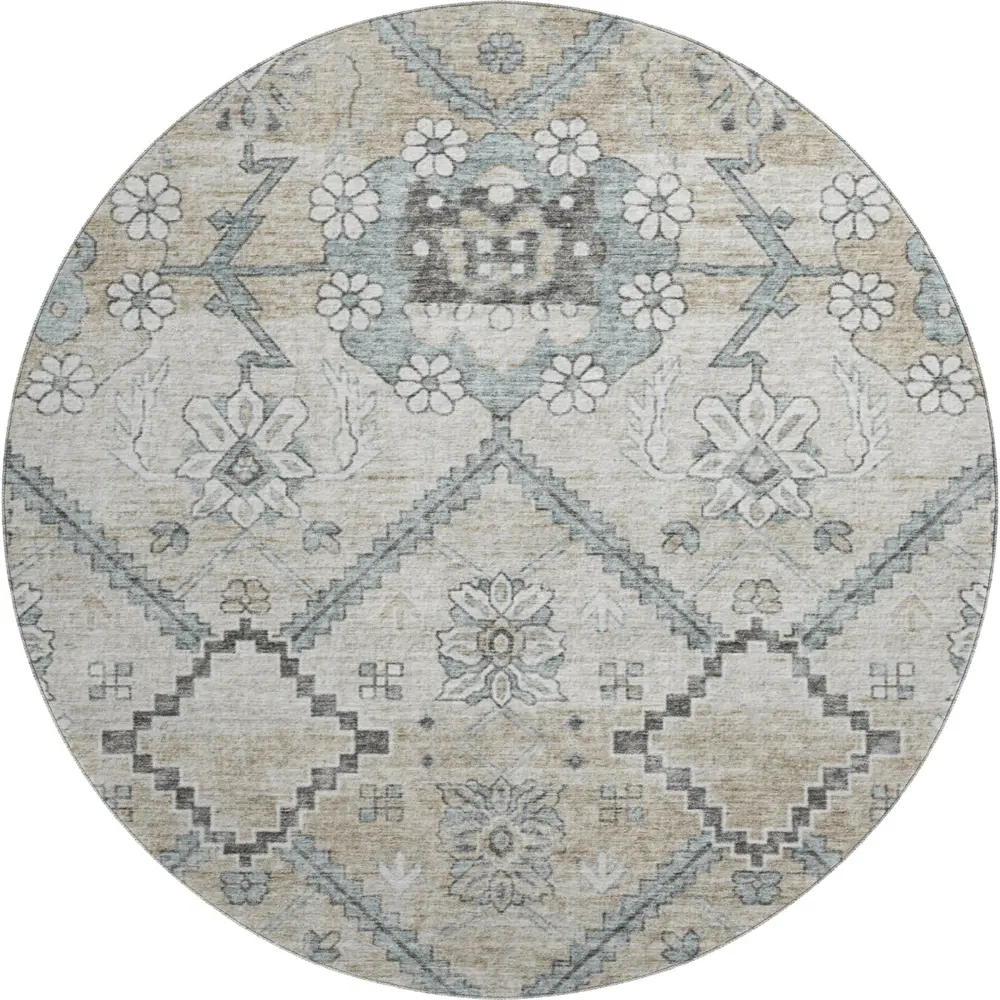 Mayfield AMF841 Beige 8' x 8' Rug