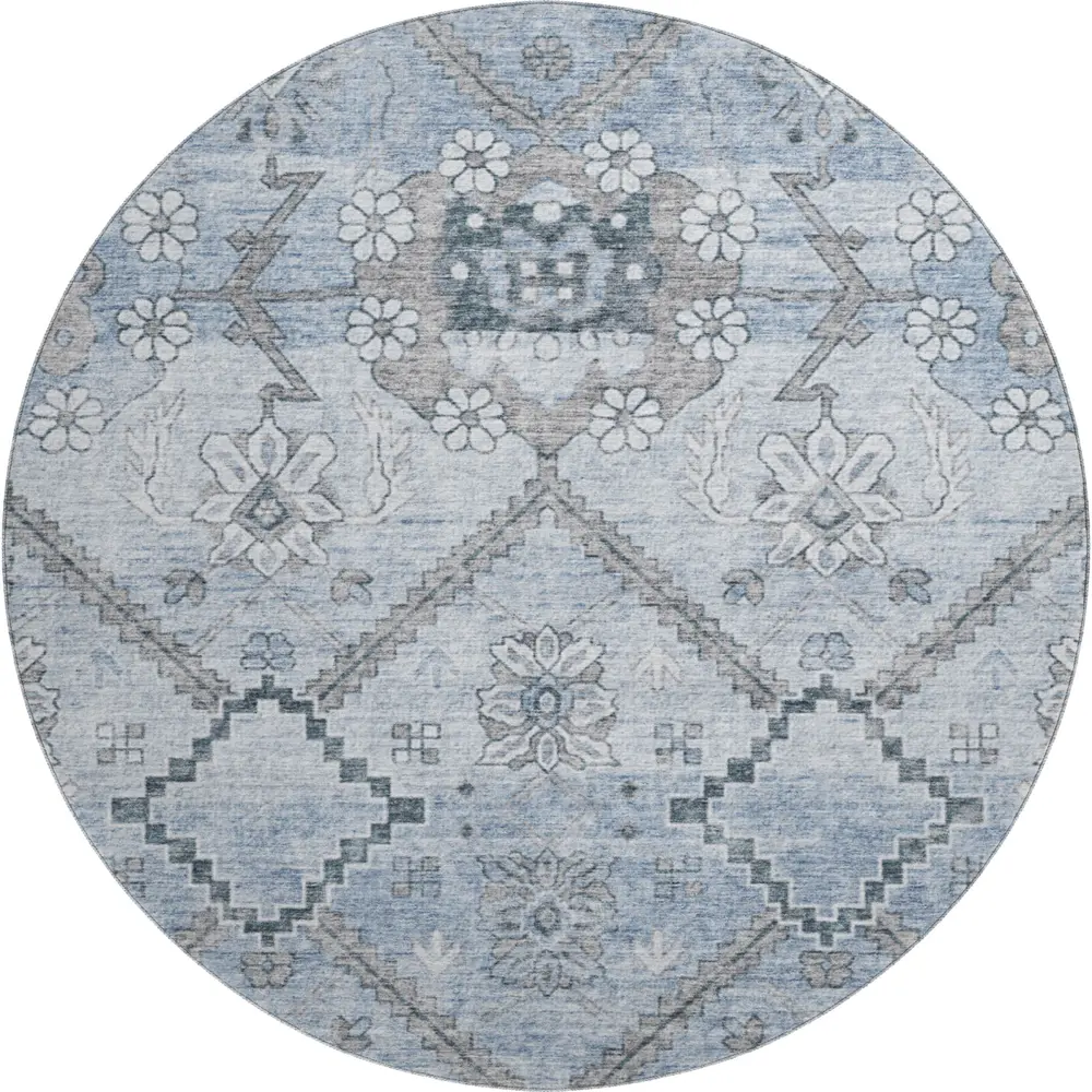 Mayfield AMF841 Blue 8' x 8' Rug