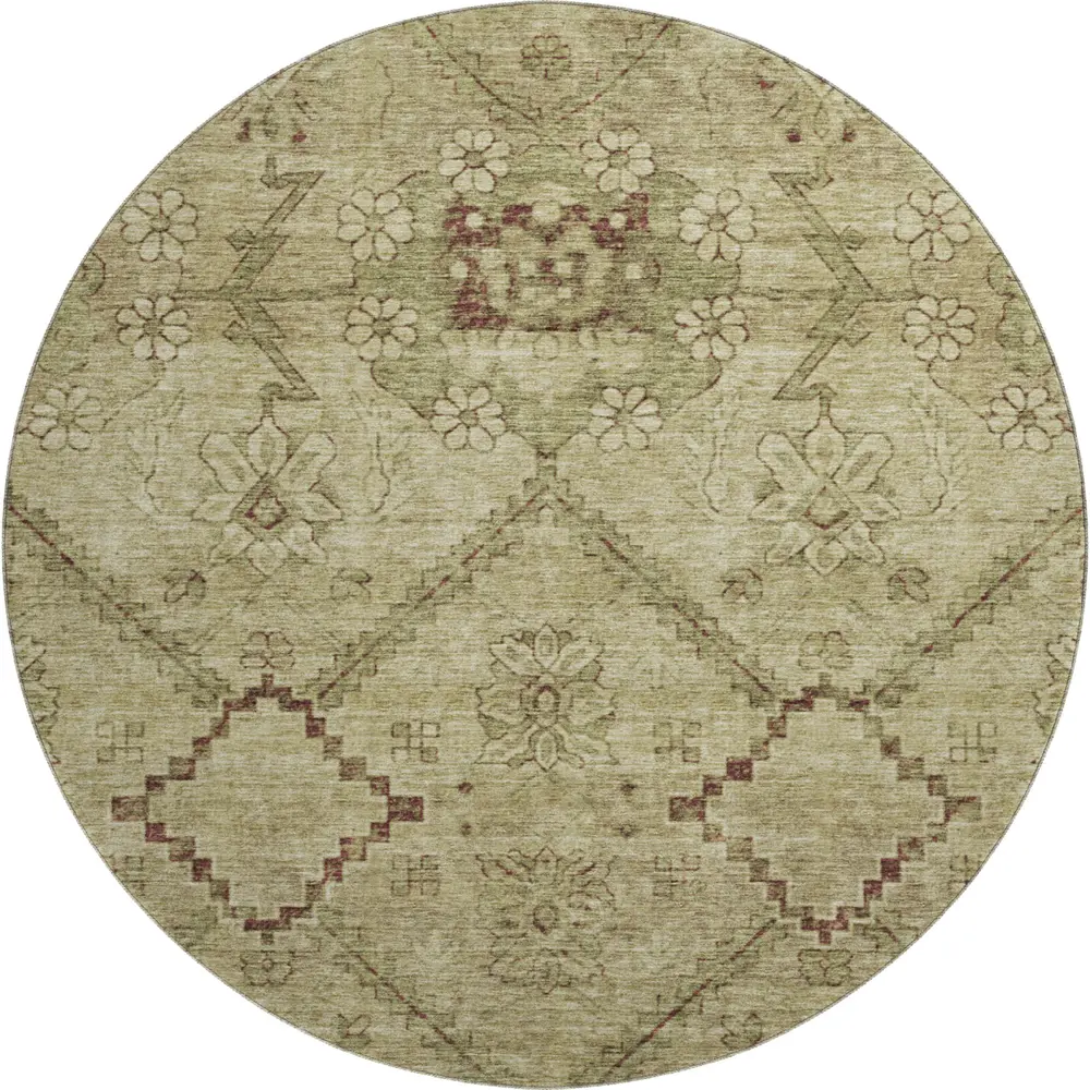 Mayfield AMF842 Brown 8' x 8' Rug