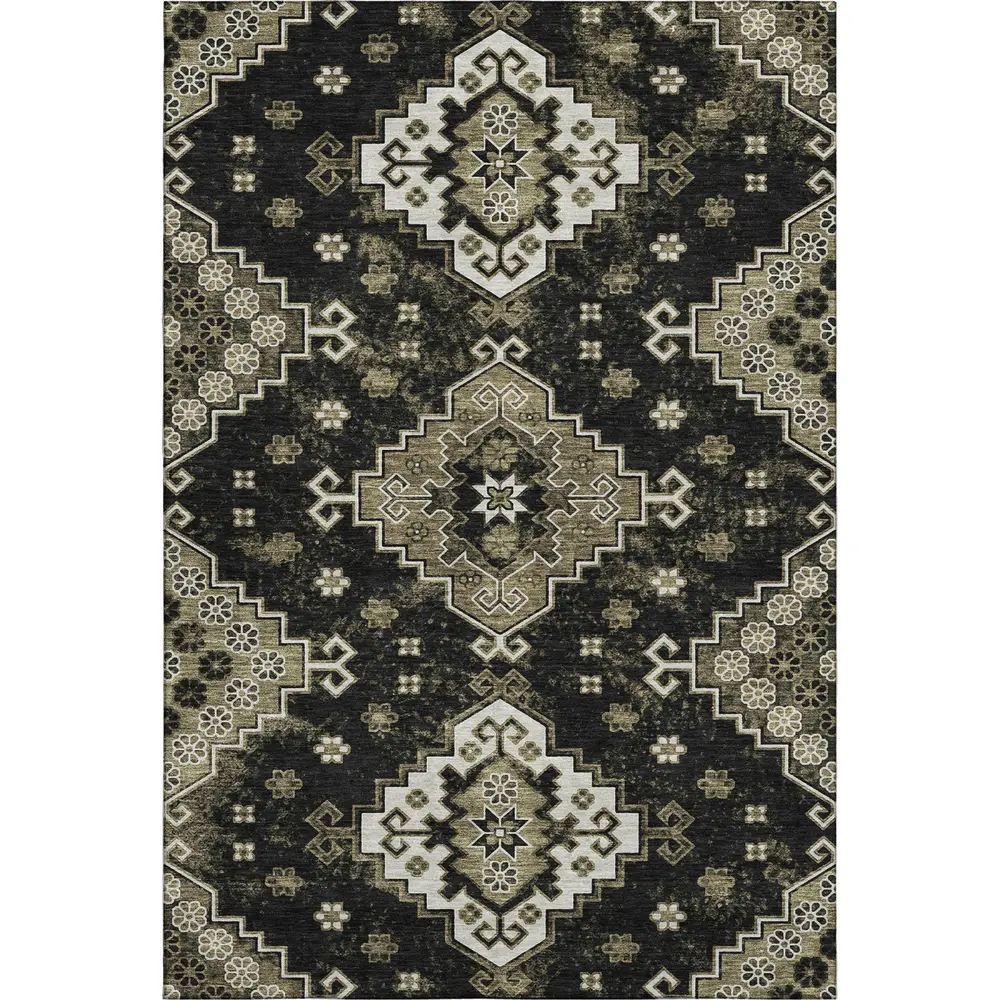 Mayfield AMF846 Black 8' x 10' Rug
