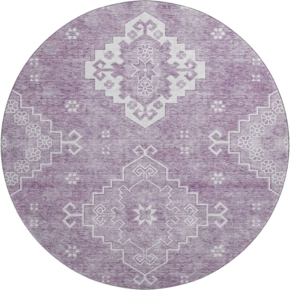 Mayfield AMF847 Lavender 8' x 8' Rug