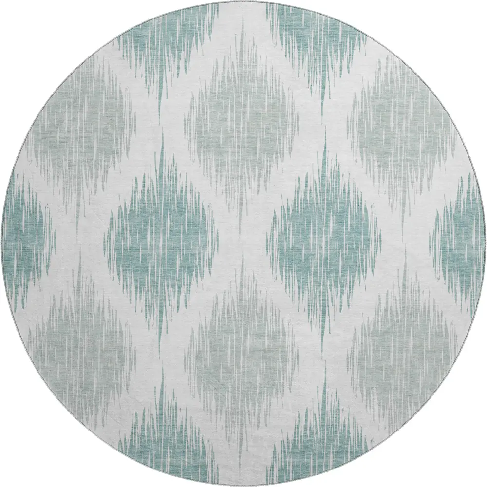 Mayfield AMF848 Aqua 8' x 8' Rug