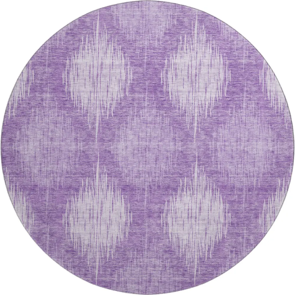 Mayfield AMF849 Plum 8' x 8' Rug