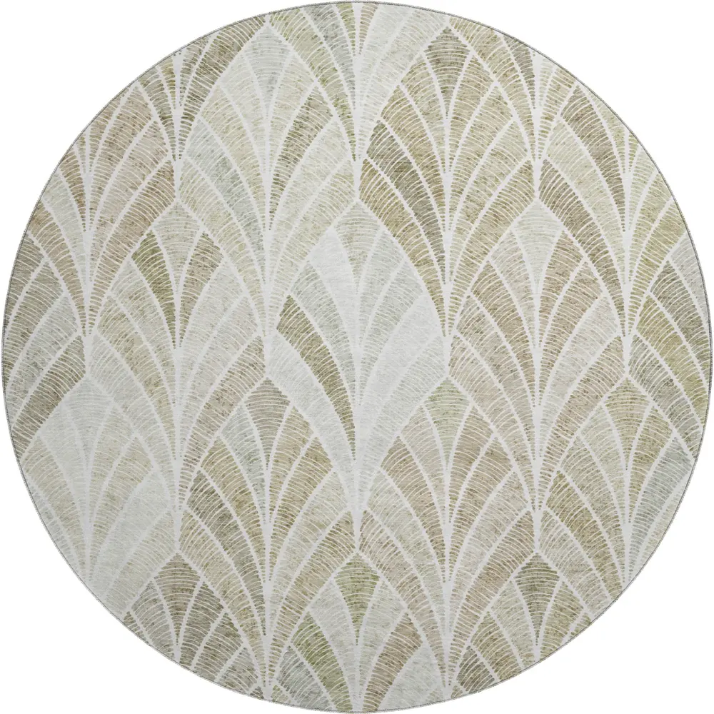 Mayfield AMF851 Khaki 8' x 8' Rug