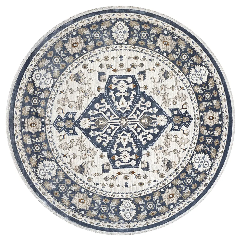 United Weavers Hudson Suzy Blue Round Rug 7'11