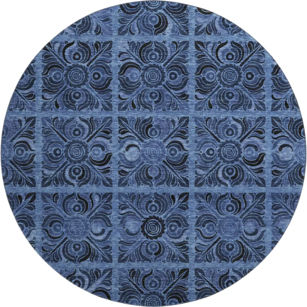 Mayfield AMF853 Denim 8' x 8' Rug