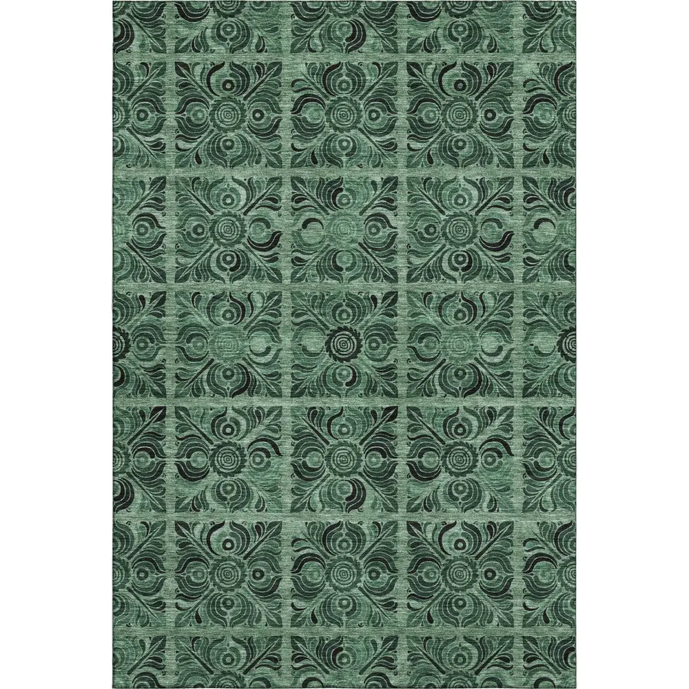 Mayfield AMF853 Green 10' x 14' Rug