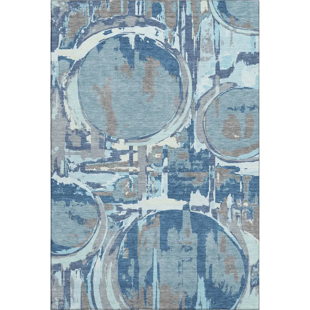 Mayfield AMF855 Blue 3' x 5' Rug