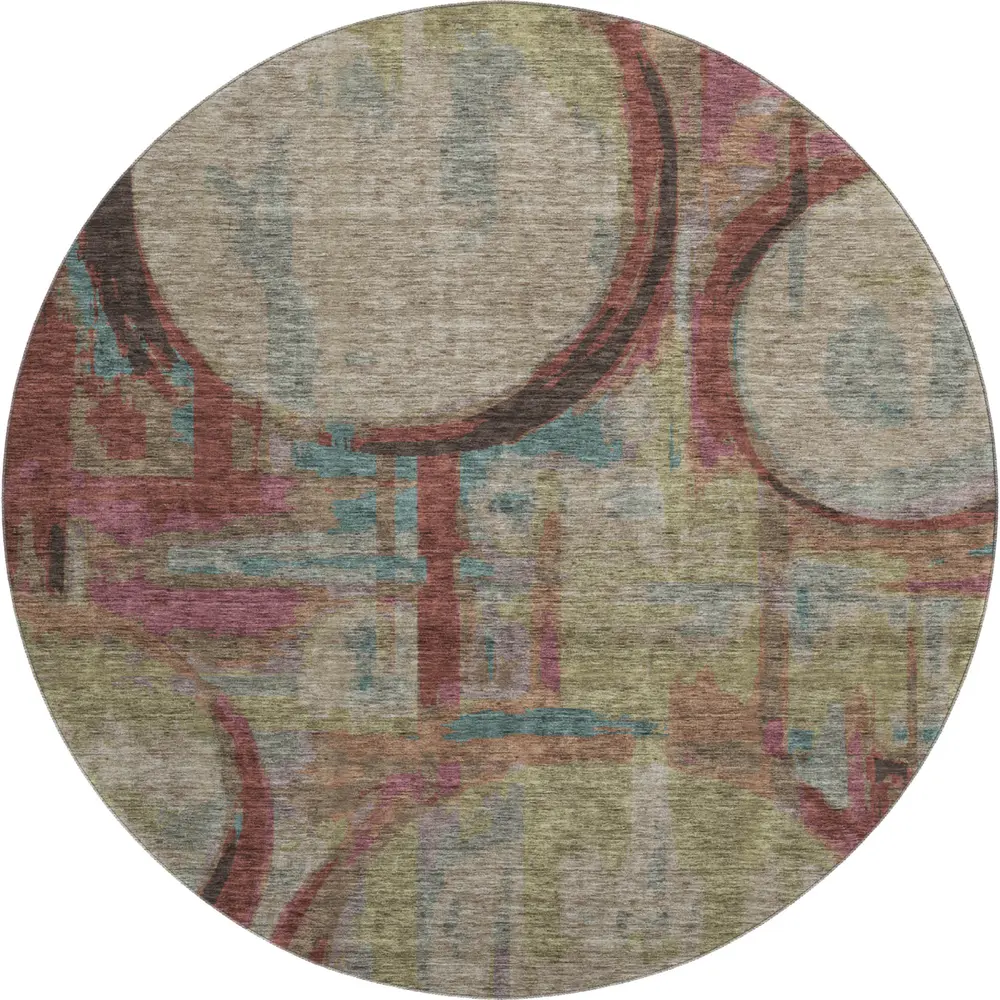 Mayfield AMF855 Taupe 8' x 8' Rug