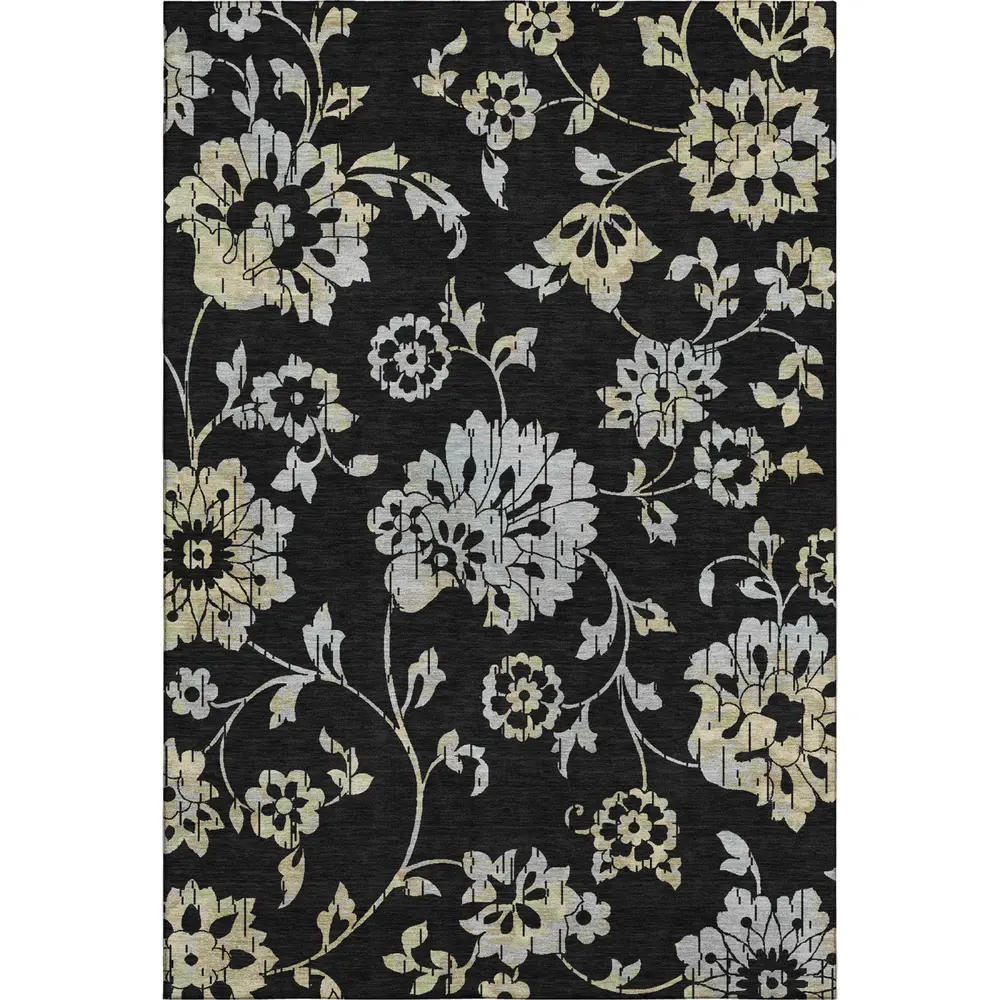 Mayfield AMF856 Black 9' x 12' Rug