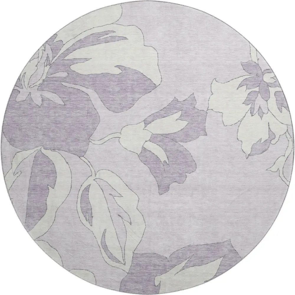 Mayfield AMF857 Lavender 8' x 8' Rug