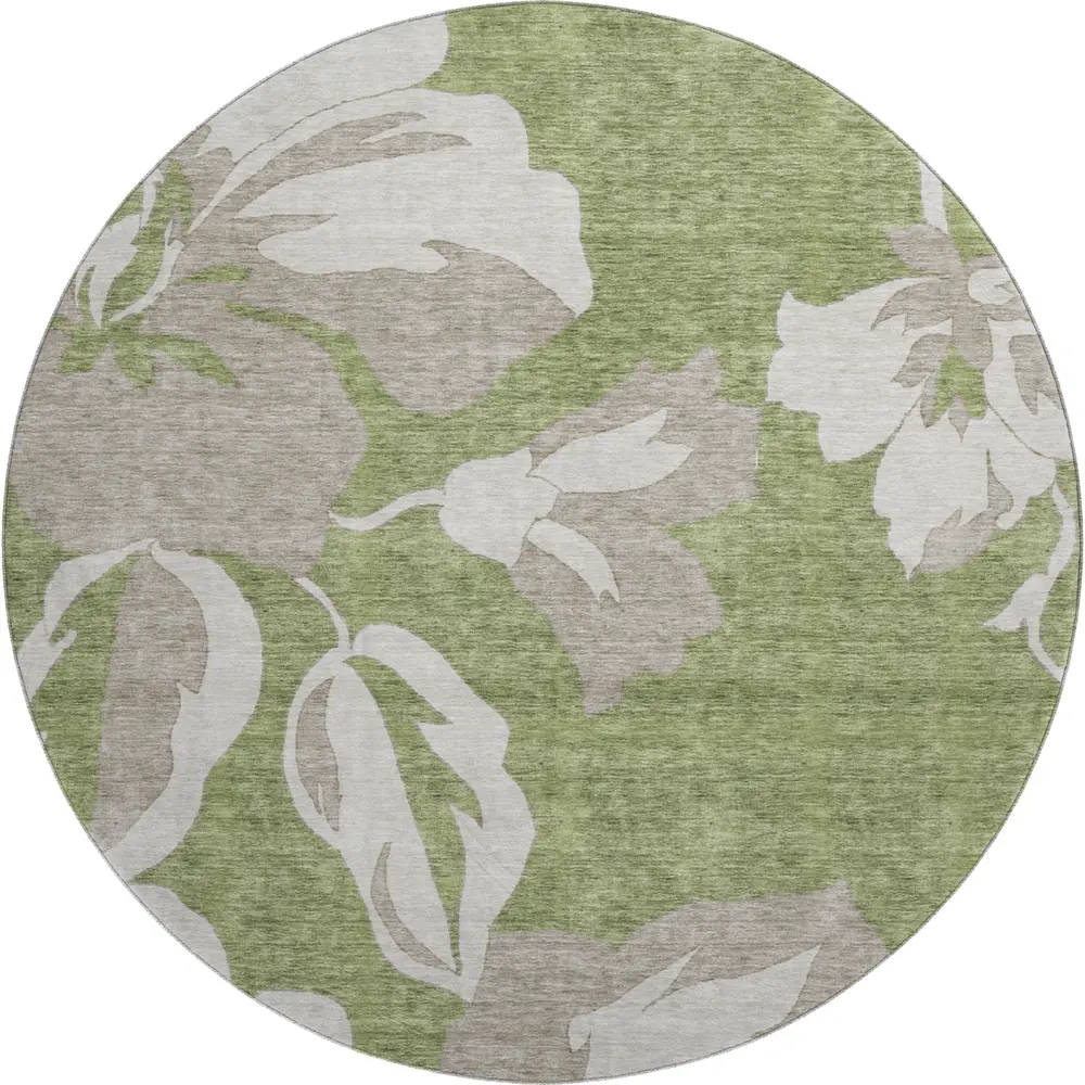 Mayfield AMF857 Olive 8' x 8' Rug