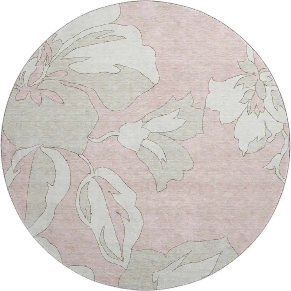 Mayfield AMF857 Pink 8' x 8' Rug