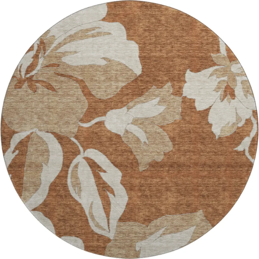 Mayfield AMF857 Terracotta 8' x 8' Rug