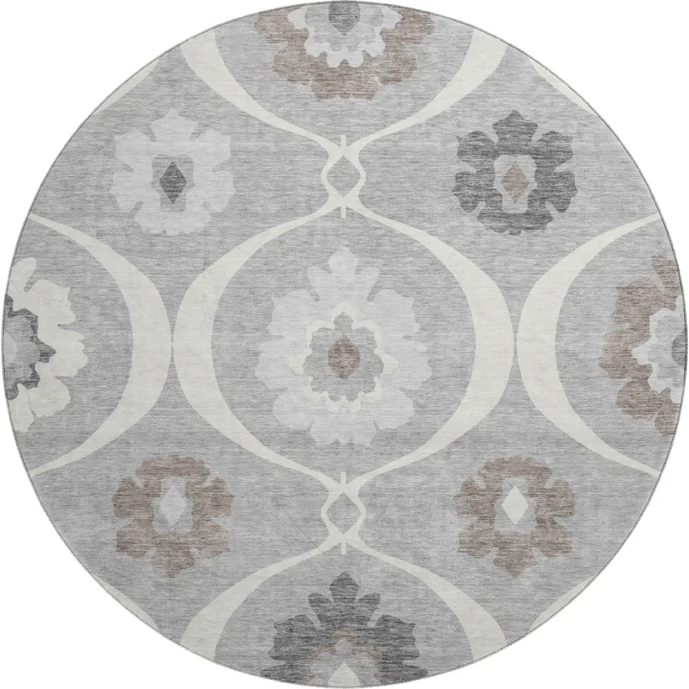 Mayfield AMF858 Gray 8' x 8' Rug
