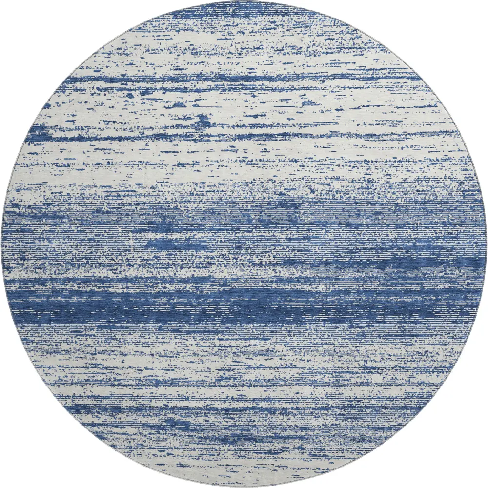 Mayfield AMF859 Navy 8' x 8' Rug