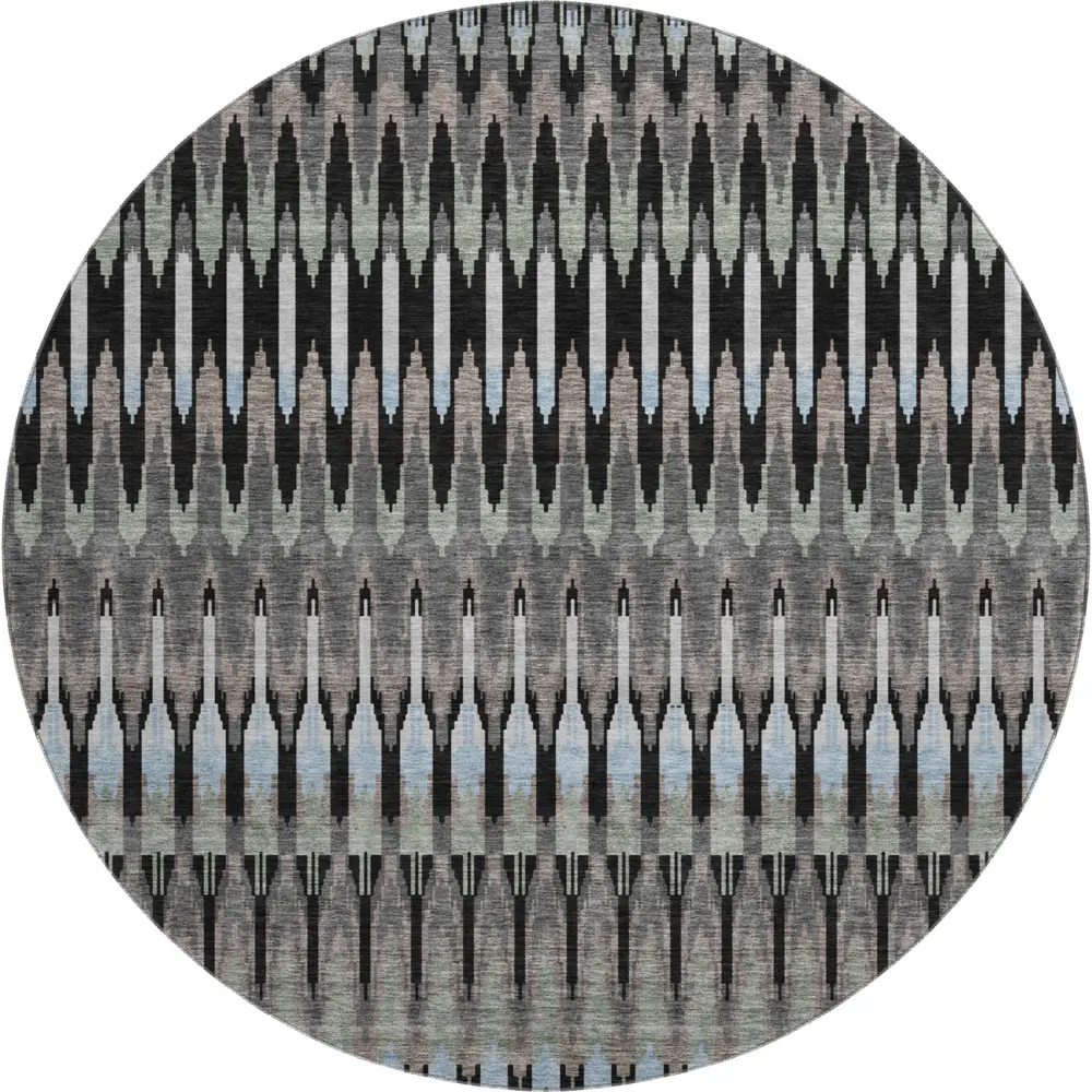 Mayfield AMF860 Black 8' x 8' Rug