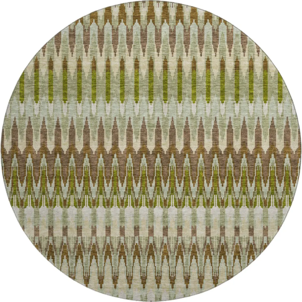Mayfield AMF860 Green 8' x 8' Rug