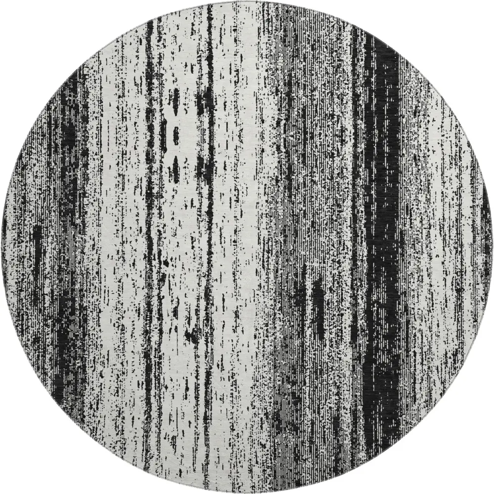 Mayfield AMF861 Black 8' x 8' Rug