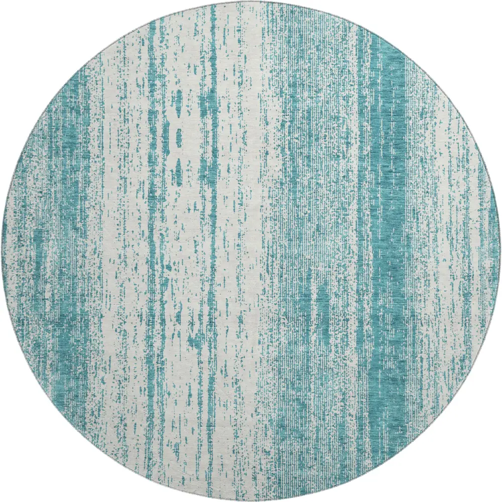 Mayfield AMF861 Teal 8' x 8' Rug
