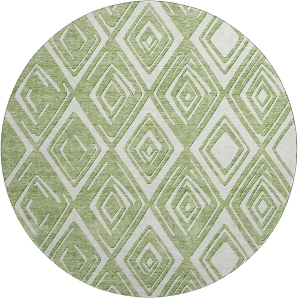 Mayfield AMF862 Green 8' x 8' Rug