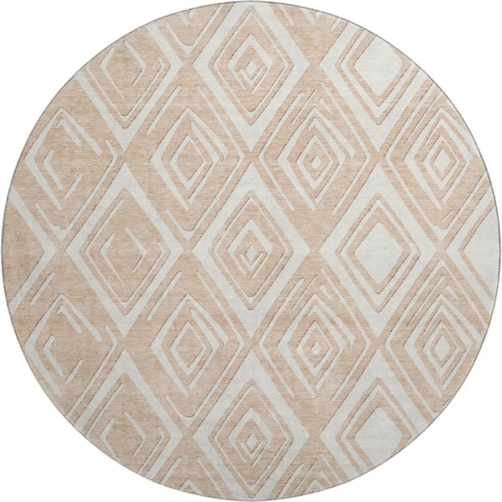 Mayfield AMF862 Peach 8' x 8' Rug