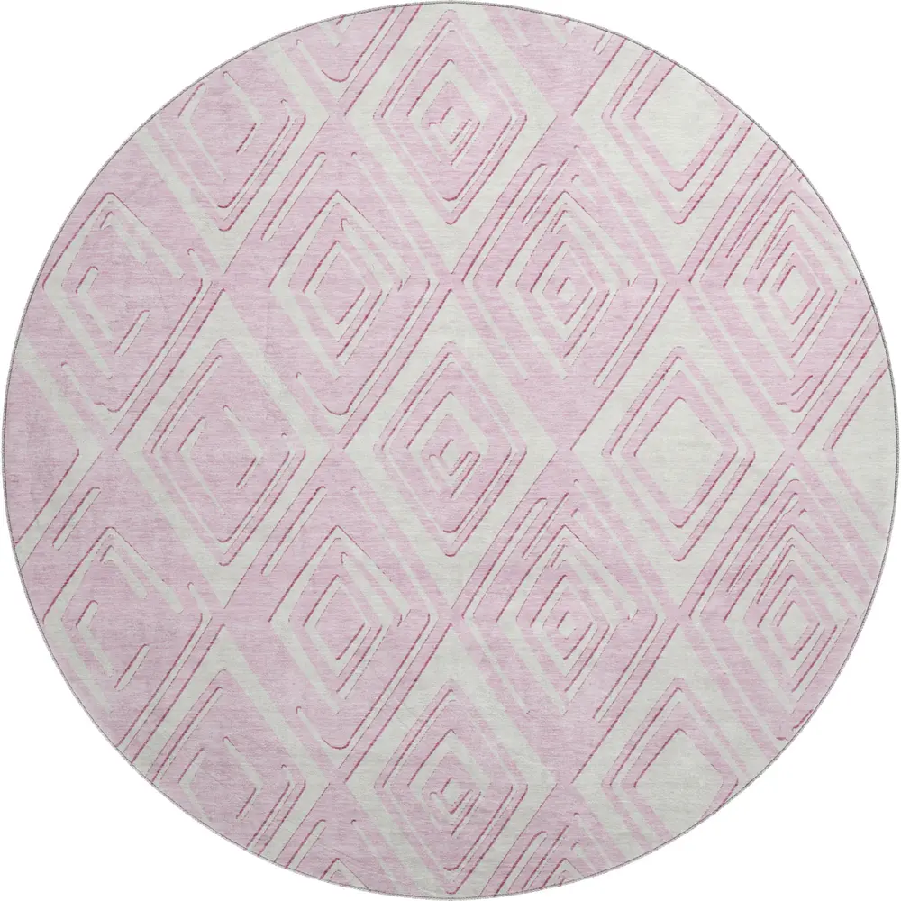 Mayfield AMF862 Pink 8' x 8' Rug