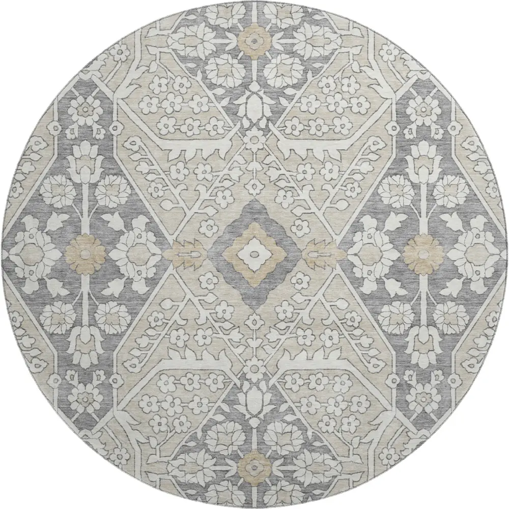 Mayfield AMF863 Beige 8' x 8' Rug