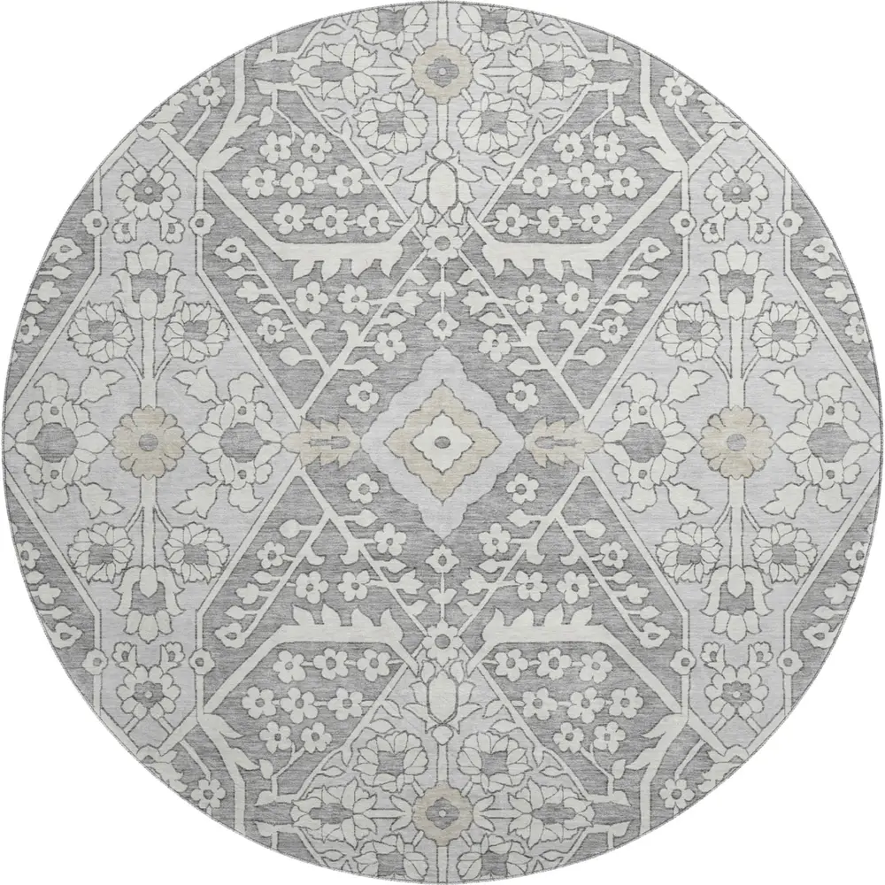 Mayfield AMF863 Gray 8' x 8' Rug