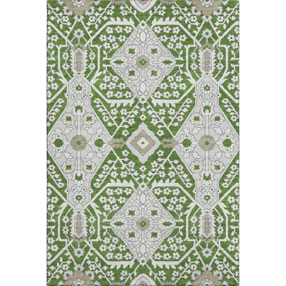 Mayfield AMF863 Green 9' x 12' Rug