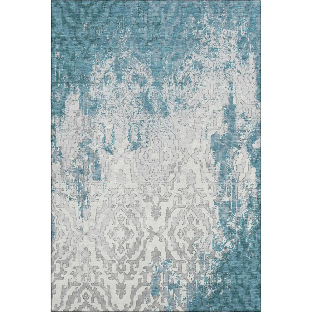 Mayfield AMF864 Teal 8' x 10' Rug